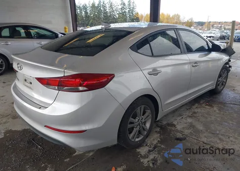 2018 Hyundai Elantra Value Edition z USA, uszkodzony, nr VIN 5NPD84LF0JH377966